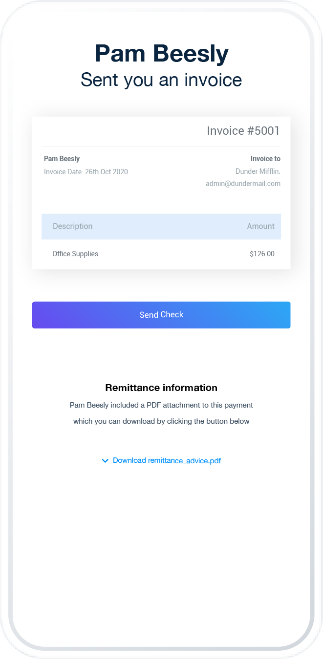 Invoice flow