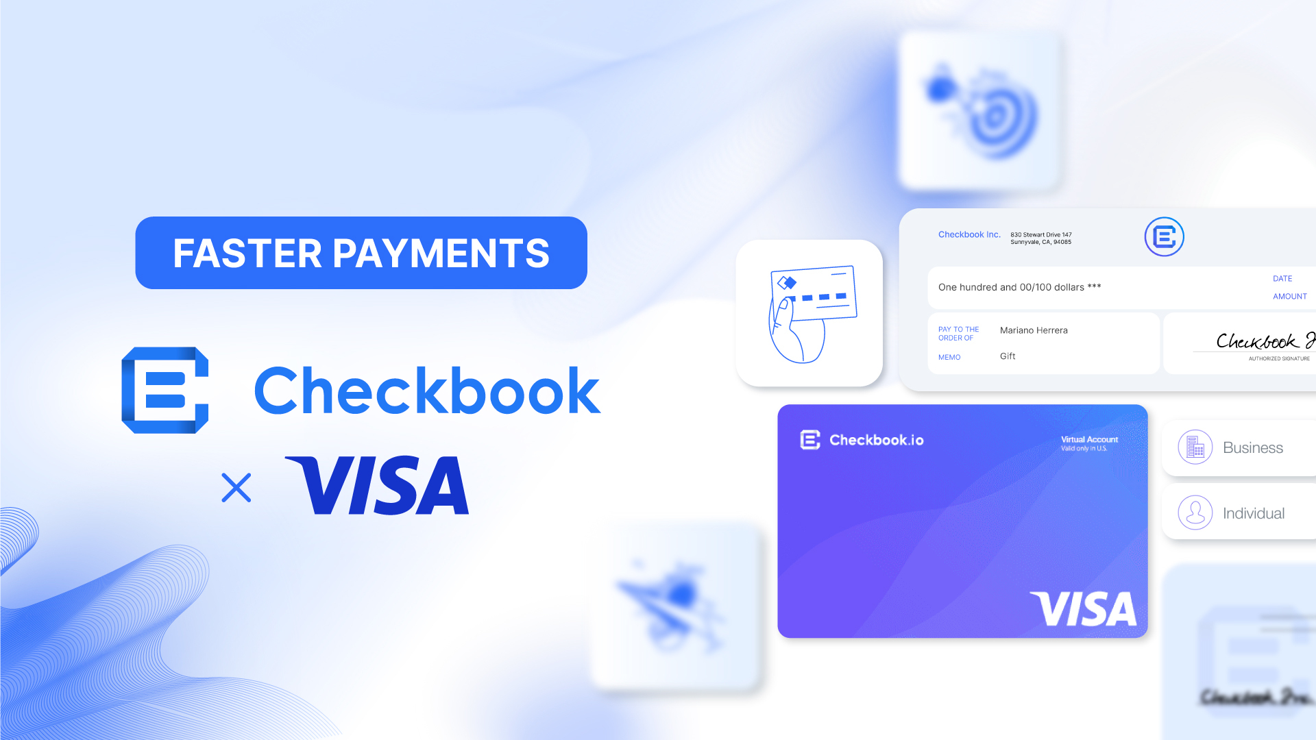Checkbook and Visa Collaborate to Maximize Instant Payment Availability